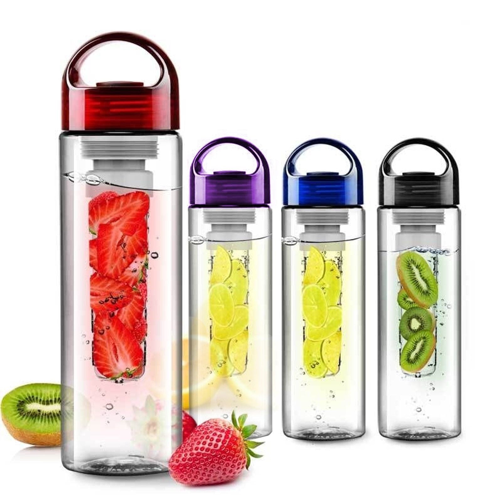 700ML Fruit Infusing Infuser Water Bottle Sports Health Lemon Juice Make Bottle