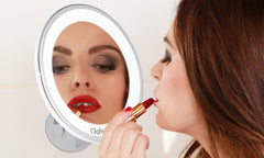 Globrite 7x Magnifying LED Make-Up Mirror Daylight Suction