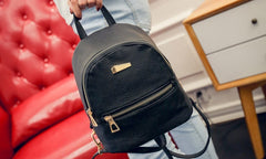 Luxury Leather Travel Backpack
