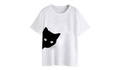 Cat Looking Outside T Shirt