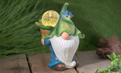 Solar Dwarf Magic Ball Statue Light