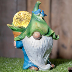 Solar Dwarf Magic Ball Statue Light