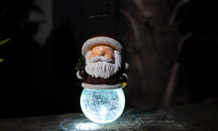 LED Christmas Solar Crackle Ball Light