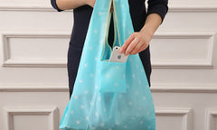Reusable Emergency Folding Shopping Tote Bag