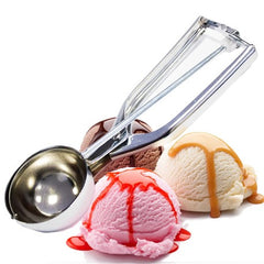 Mouse over image to zoom Have one to sell? Sell it yourself Details about  NEW STAINLESS STEEL 6CM SCOOP FOR ICE CREAM MASH POTATO FOOD SPOON KITCHEN BALL