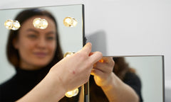 GloBrite Glass Hollywood Mirror