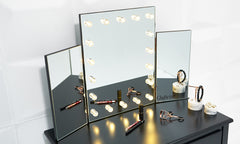 GloBrite Glass Hollywood Mirror