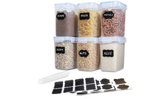 6 or 12 Food Storage Containers