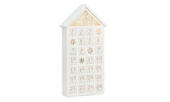 Snowflake LED Wooden Advent Calendar