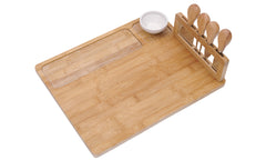 Cheese Board With Knife Stand