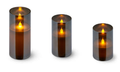 Glass LED Candles