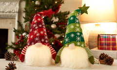 2pk LED Light Up Christmas Gnomes