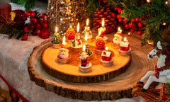 12pc Mini Christmas Tealights