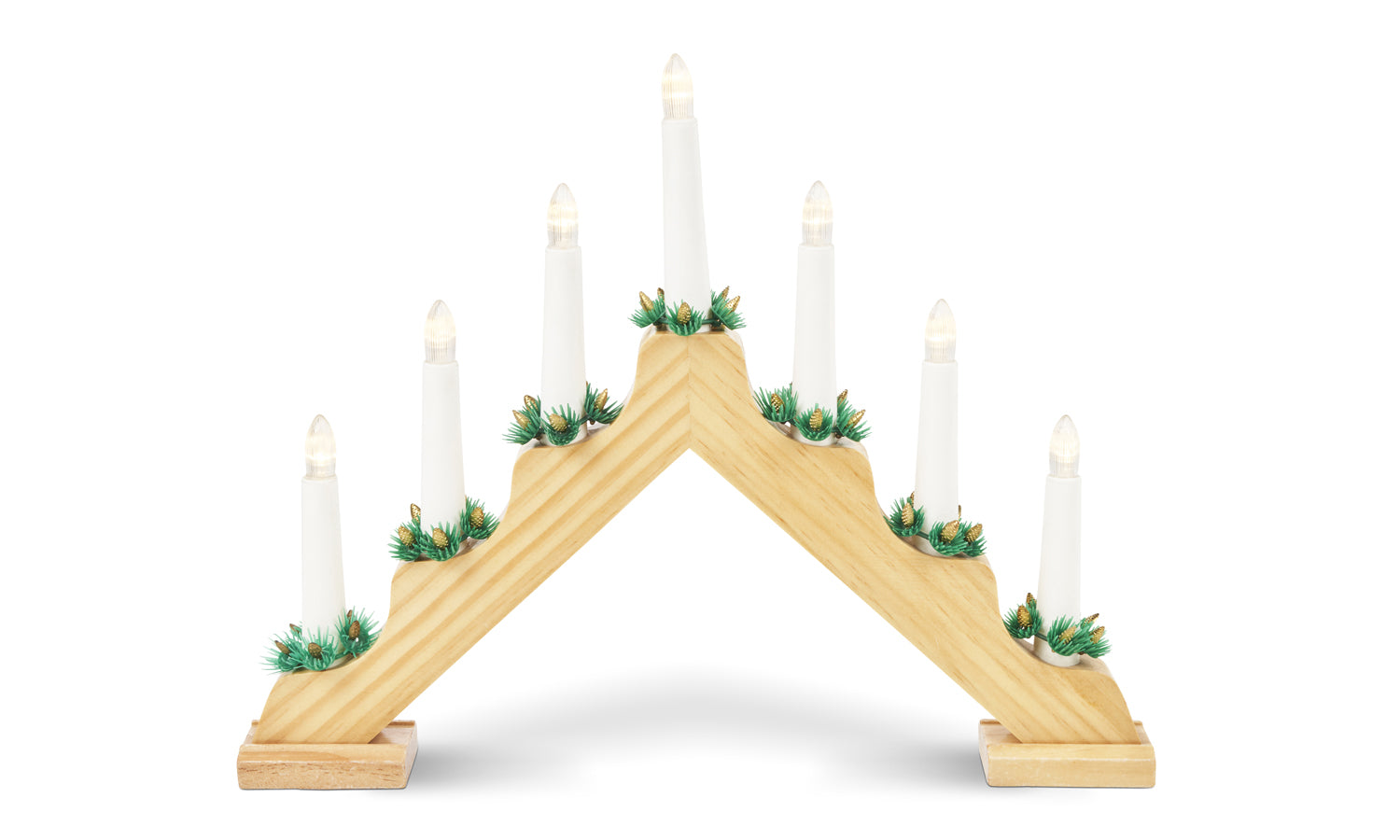 Wooden Christmas Candle Bridge