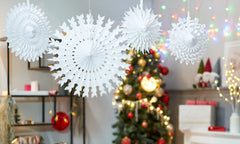 16-Piece Snowflake Christmas Decorations