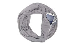 Loop Travel Scarf with Pockets