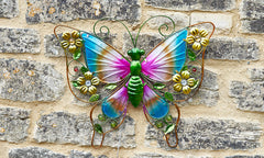 Solar Butterfly Wall Art