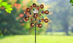 GloBrite Jewel Wind Spinner Crackle Ball