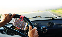 Car Steering wheel Navigation phone Universal drive Mobile Mount Holder