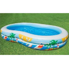 103" x 63" x 18" Inflatable Home Family Adult Garden Paddling Swimming Fun Pool
